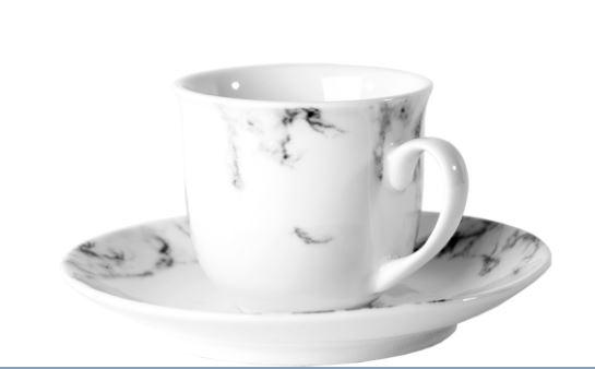 Tasse & Untertasse MARMOR