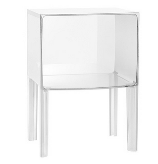 Night table GHOST transparent