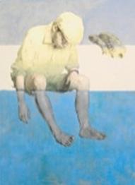 Bild IBIZA BOY blau 50x70cm