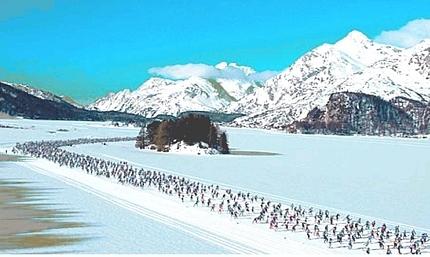 Bild BERGE i 180x140cm