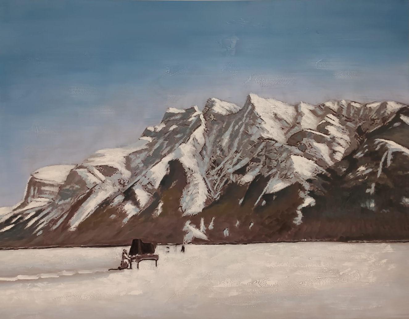 Bild BERGE III 180x140cm