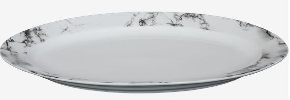 Platte MARMOR oval 31 cm