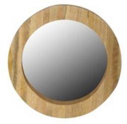 Spiegel MANGOHOLZ D46cm