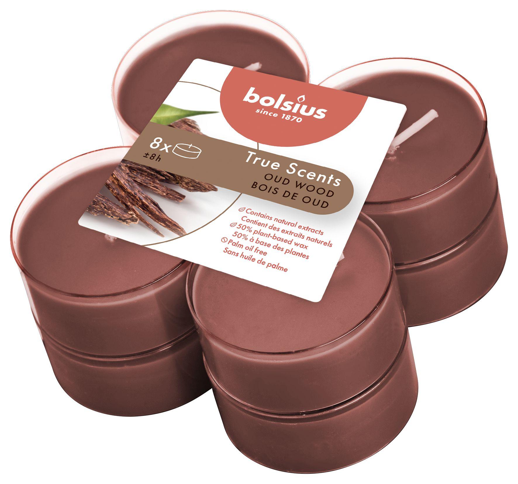 Candel Teelichter OUD WOOD 8er-Set