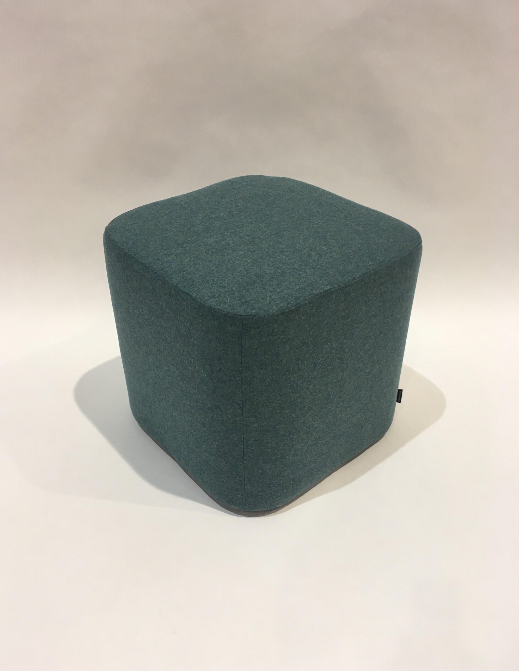 Pouf Quinti Q, 45x45, H40 Bluegreen