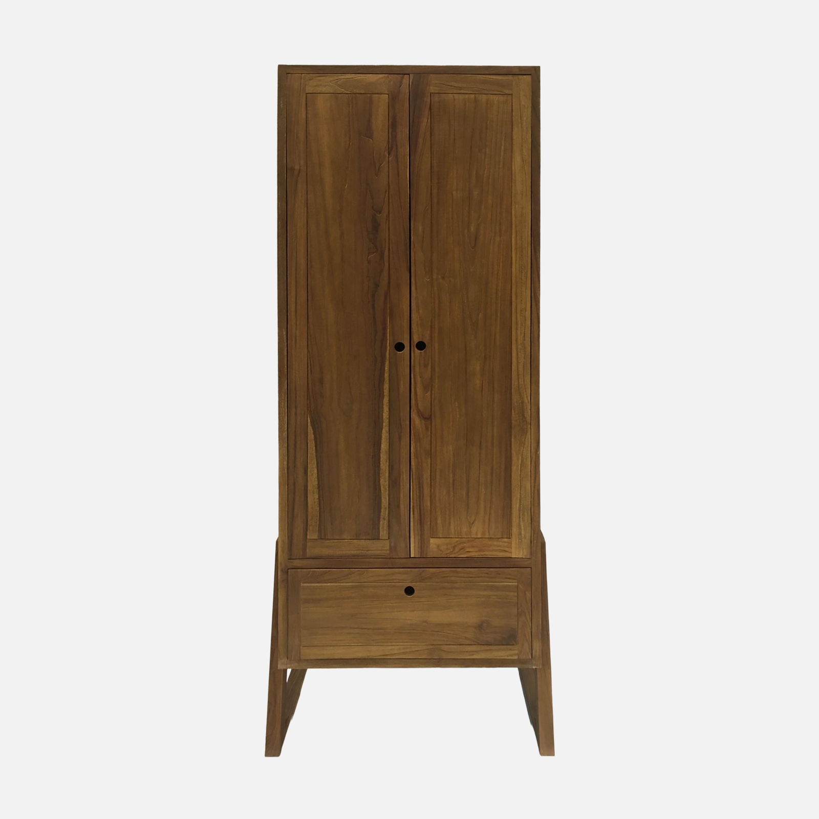 Kleiderschrank TEAK 2-türig