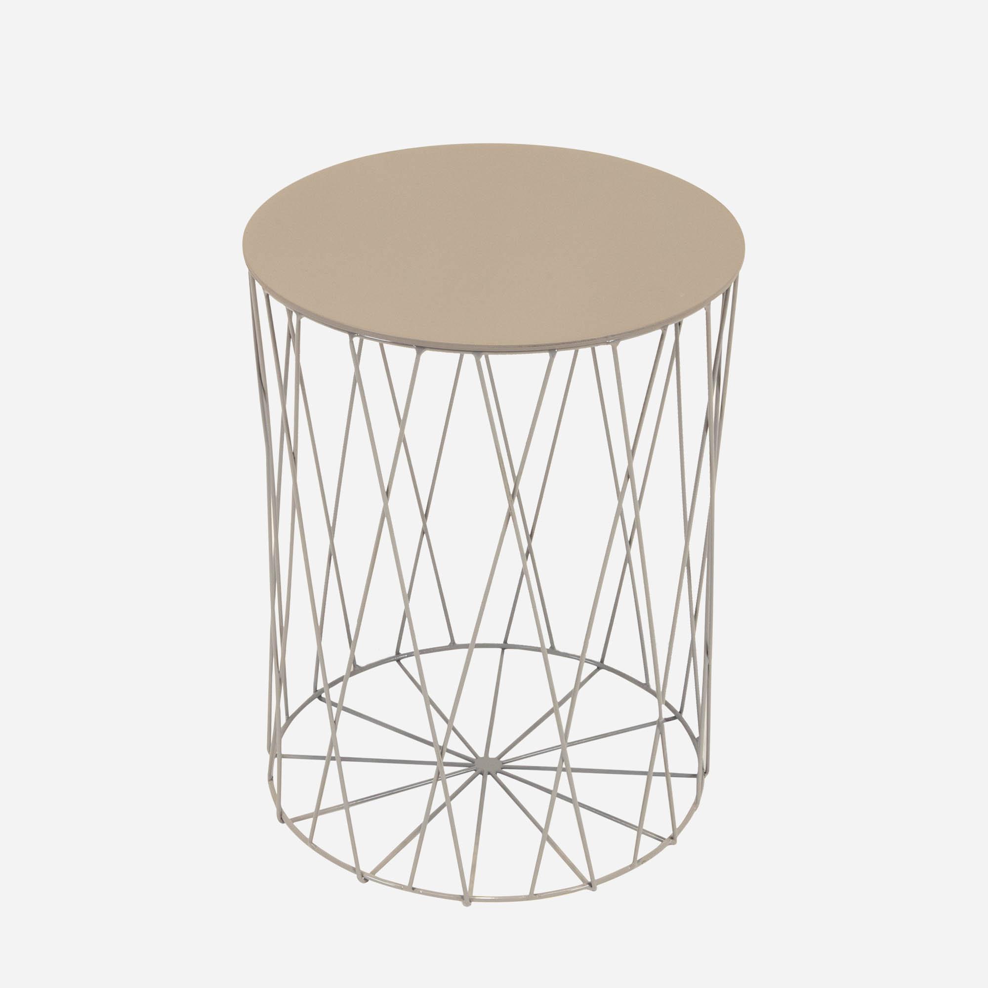 Beistelltisch BASKET D40cm